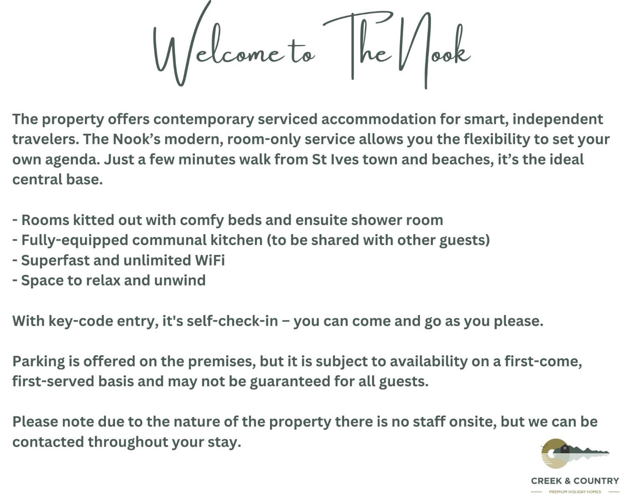 The Nook - Self Serviced Accommodation St Ives Exteriér fotografie